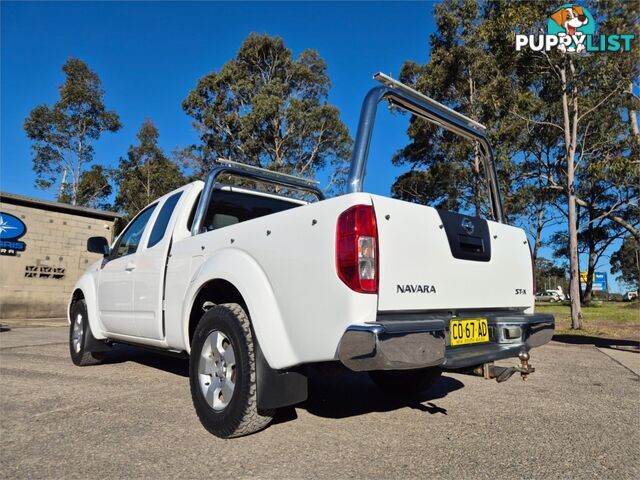 2011 NISSAN NAVARA UTILITY ST-X UTILITY