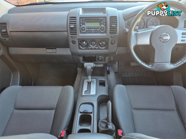 2011 NISSAN NAVARA UTILITY ST-X UTILITY