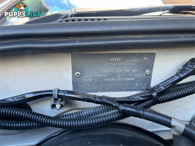2008 TOYOTA LANDCRUISER PRADO WAGON WAGON