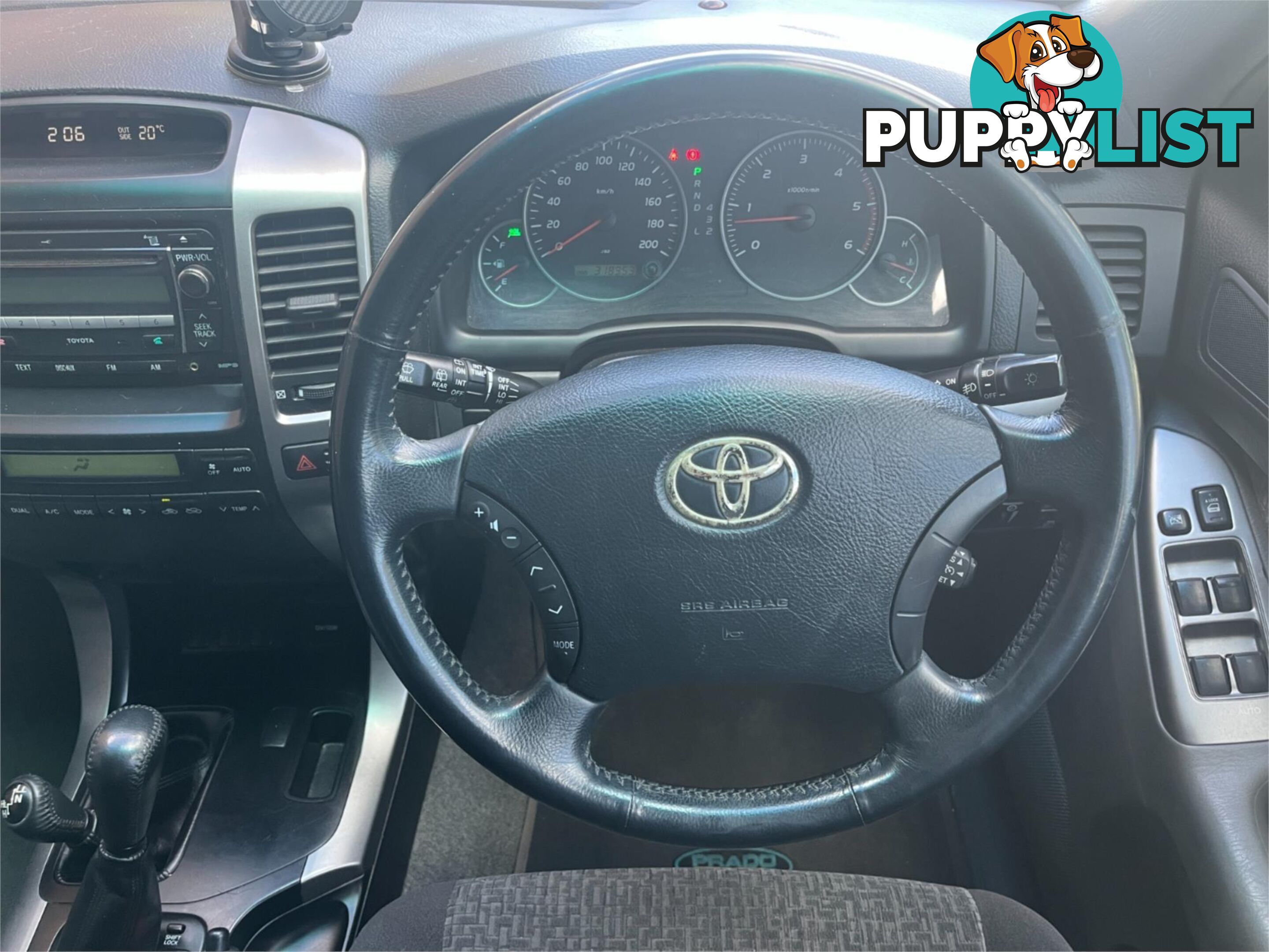 2008 TOYOTA LANDCRUISER PRADO WAGON WAGON
