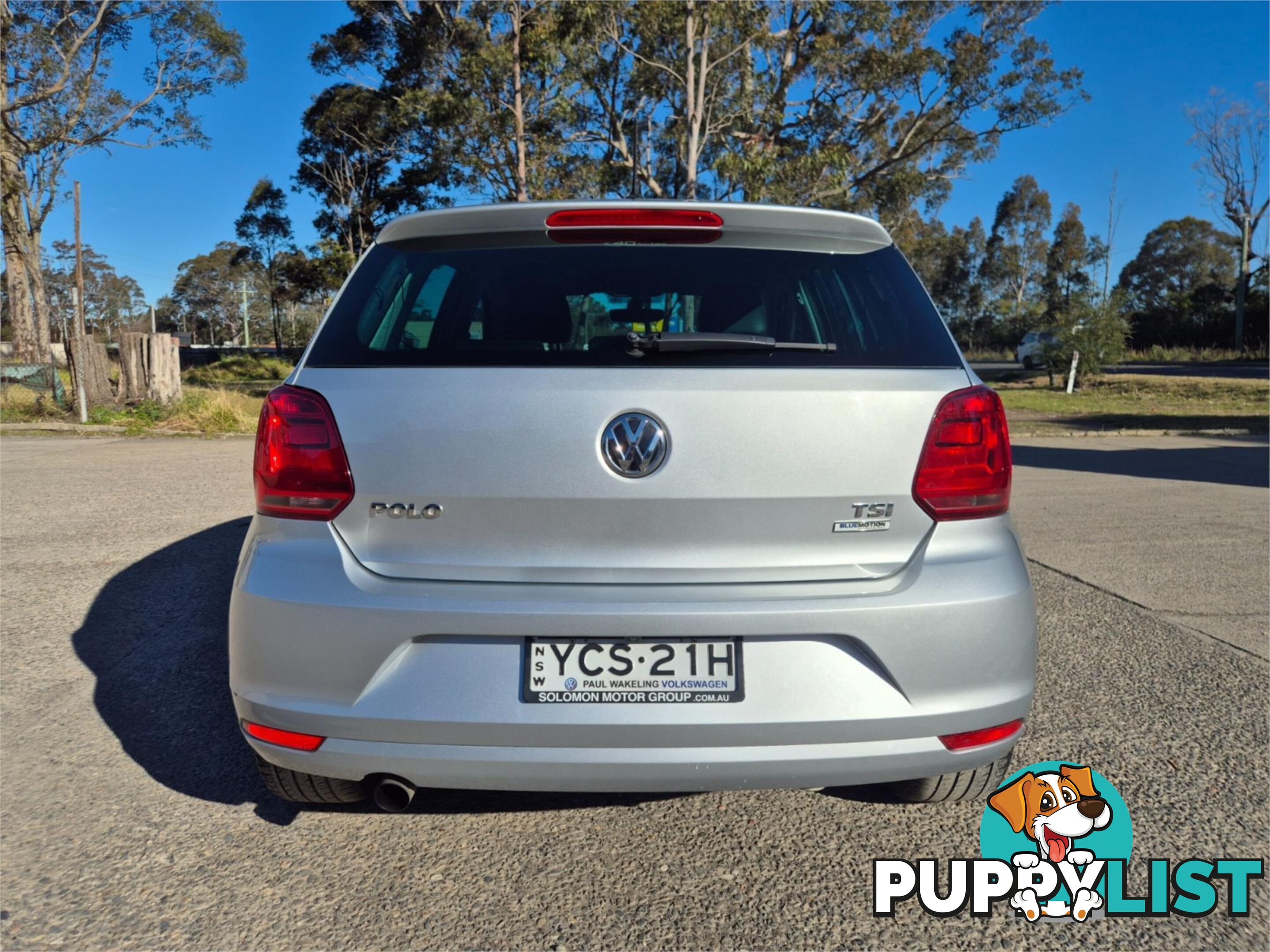 2015 VOLKSWAGEN POLO HATCHBACK 81TSI HATCHBACK