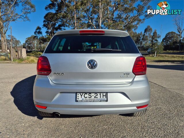 2015 VOLKSWAGEN POLO HATCHBACK 81TSI HATCHBACK