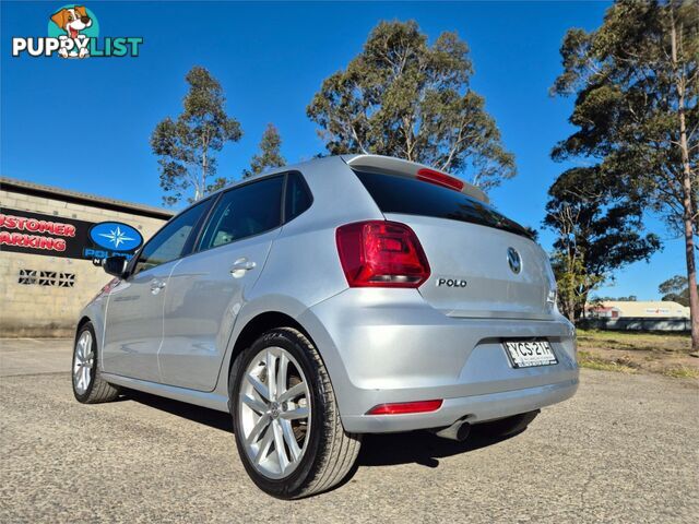 2015 VOLKSWAGEN POLO HATCHBACK 81TSI HATCHBACK