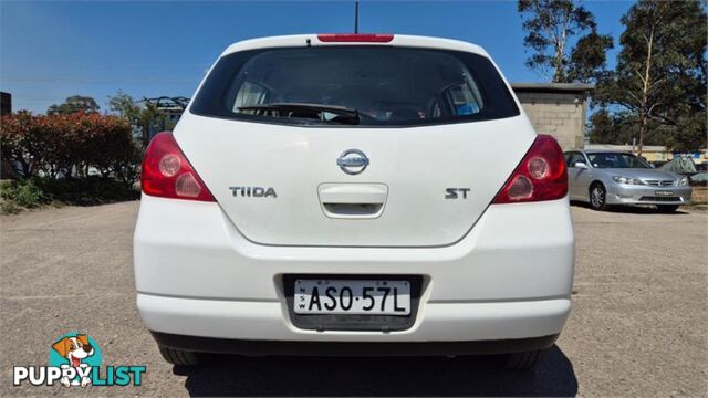 2009 NISSAN TIIDA HATCHBACK ST HATCHBACK