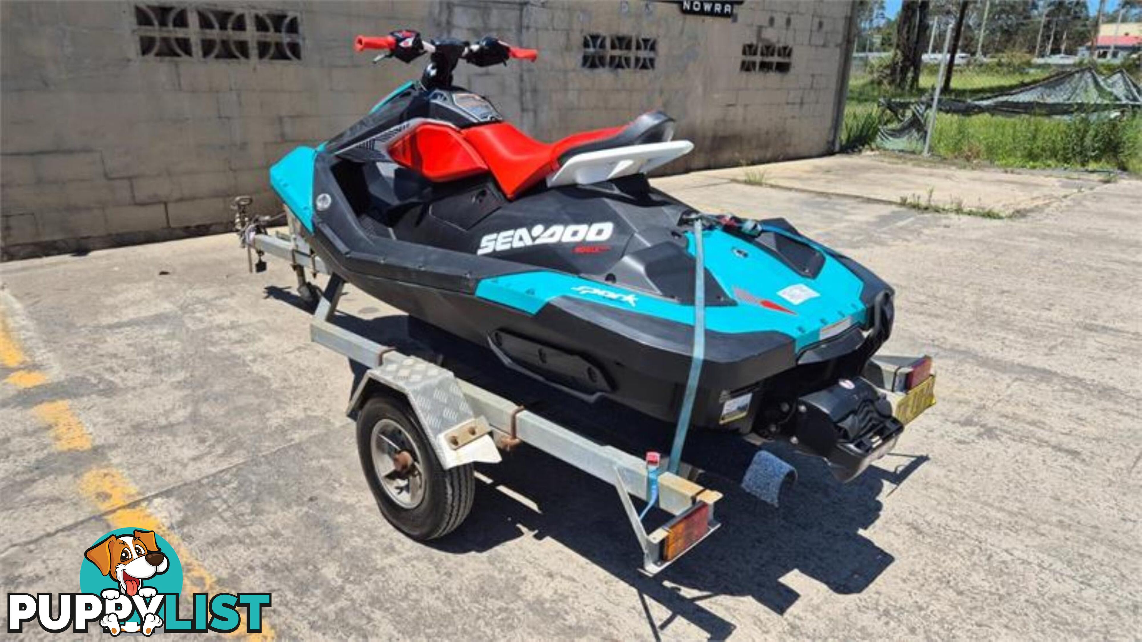 2017 SEA-DOO SPARK TRIXX  SKI