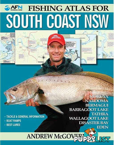 AFN Fishing Atlas for South Coast NSW - B1702 - AFN - 9781865131702