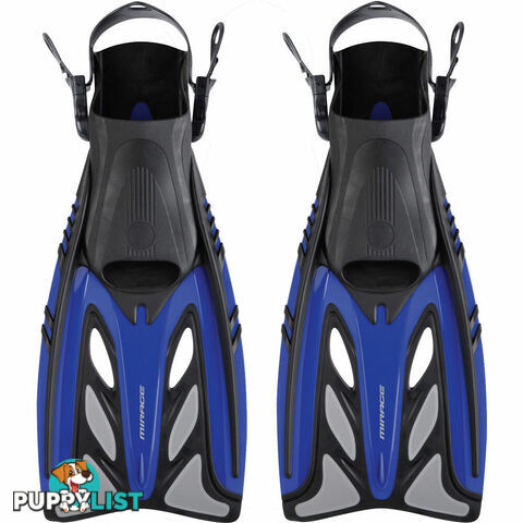 Mirage Crystal Fins - Open Heel - F9- - Mirage Watersports