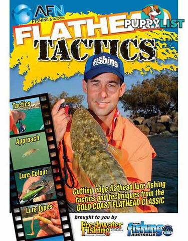 AFN Flathead Tactics Fishing DVD - DVD223 - AFN - 9313000022639