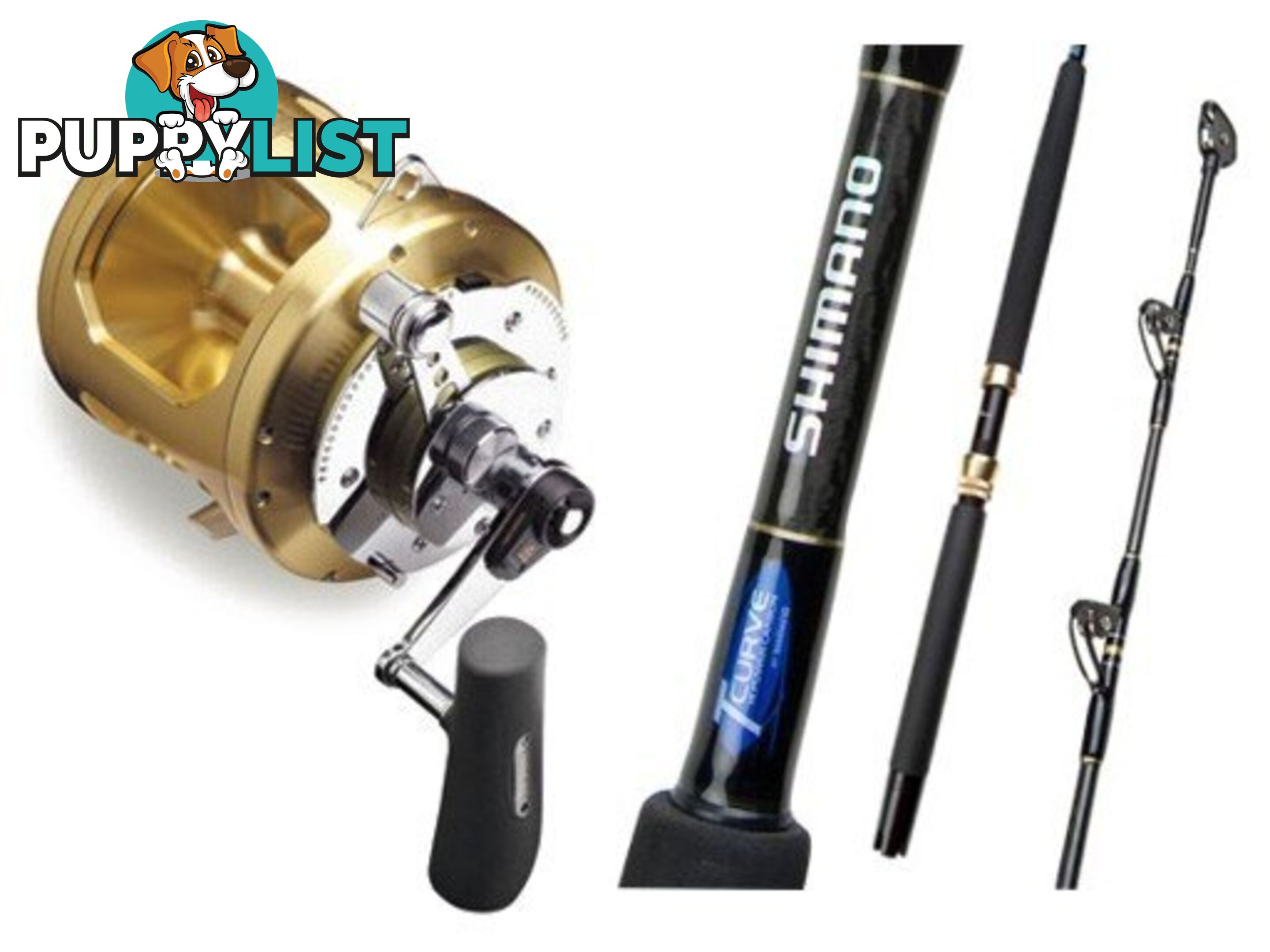 Shimano Tiagra Rod & Reel Game Fishing Combo - Tiagra-combo - Shimano