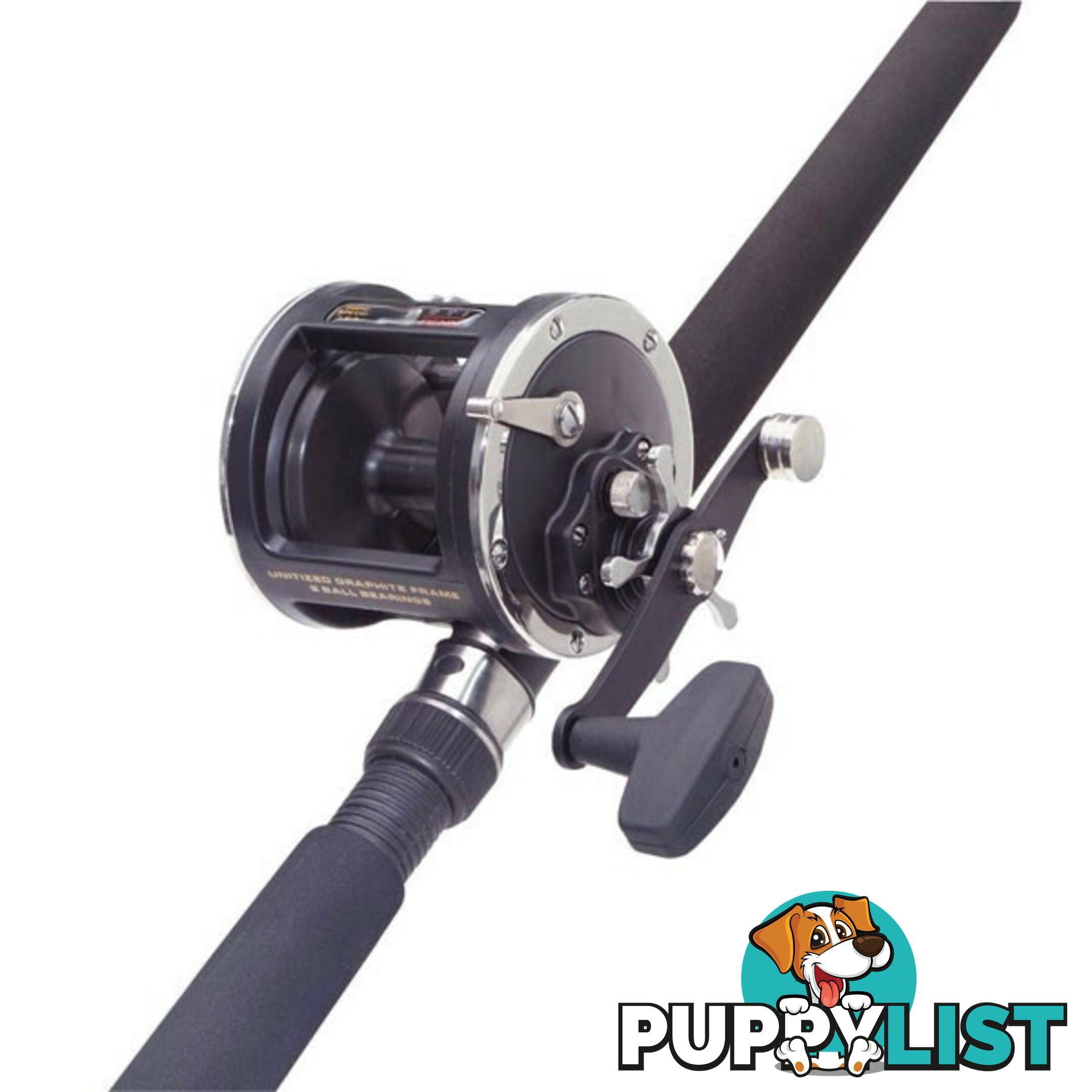 Penn 330 Gt2 Overhead boat Fishing Rod & Reel Combo - 1287267 - Penn - 9312327717662