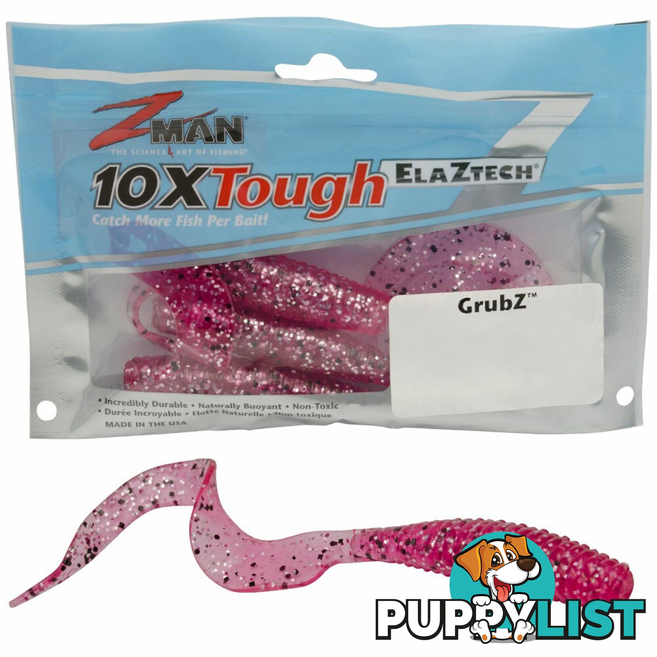 Zman Grubz Lures (9 inch size) - Zman9grb - Zman