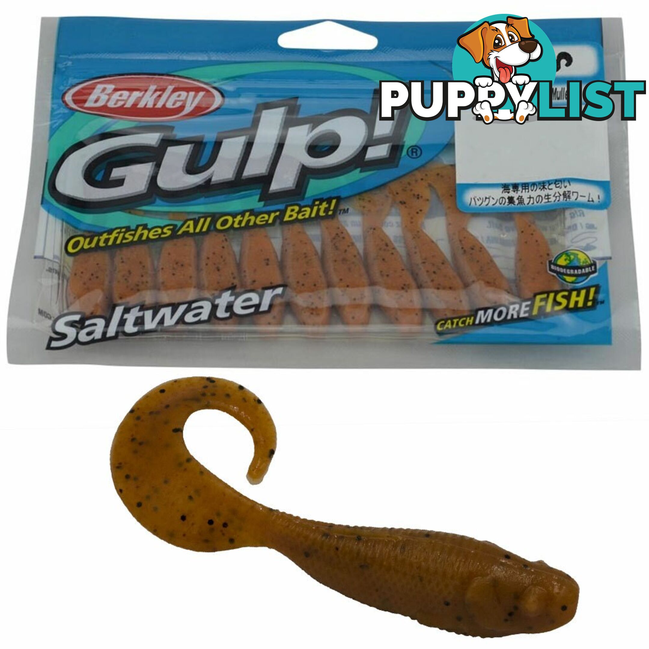 Berkley Gulp Swimming Mullet Lures - gulp swm - Berkley