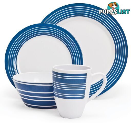 Campfire Melamine Dinner sets (16 piece larger mug set) - 727500NA - Campfire - 9312652076557