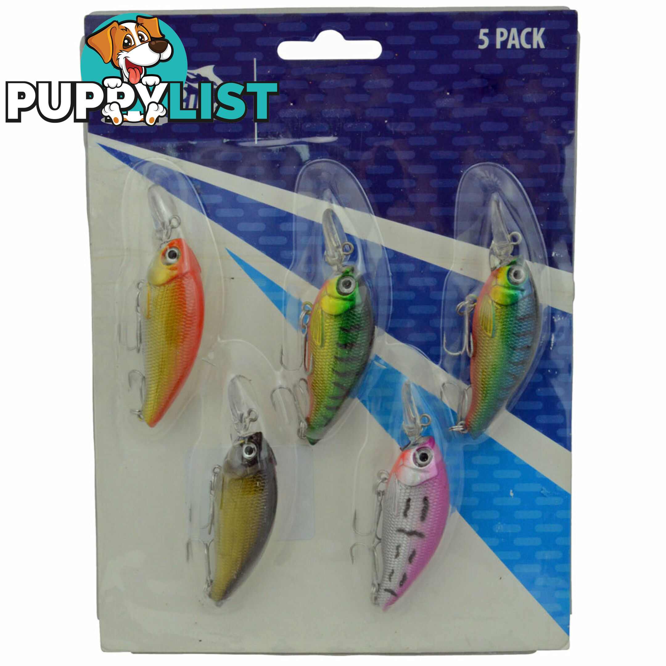 Jarvis Walker Lure Pack (5 Lures) - JWLP5 - Jarvis Walker