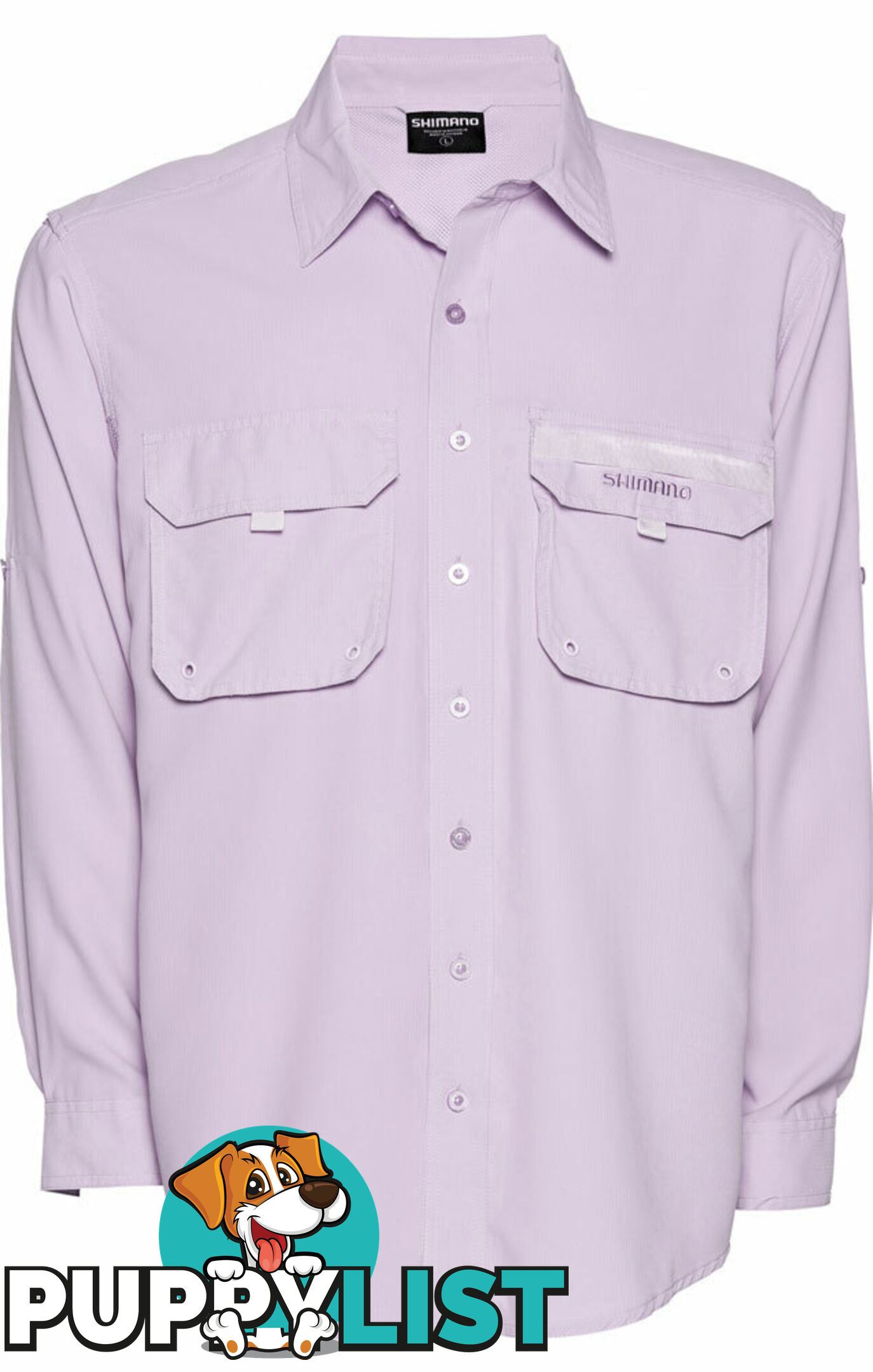 Shimano Ladies Vented Shirts - Lilac - Ladies-VS - Shimano