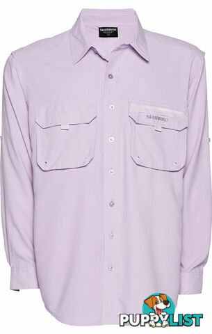 Shimano Ladies Vented Shirts - Lilac - Ladies-VS - Shimano