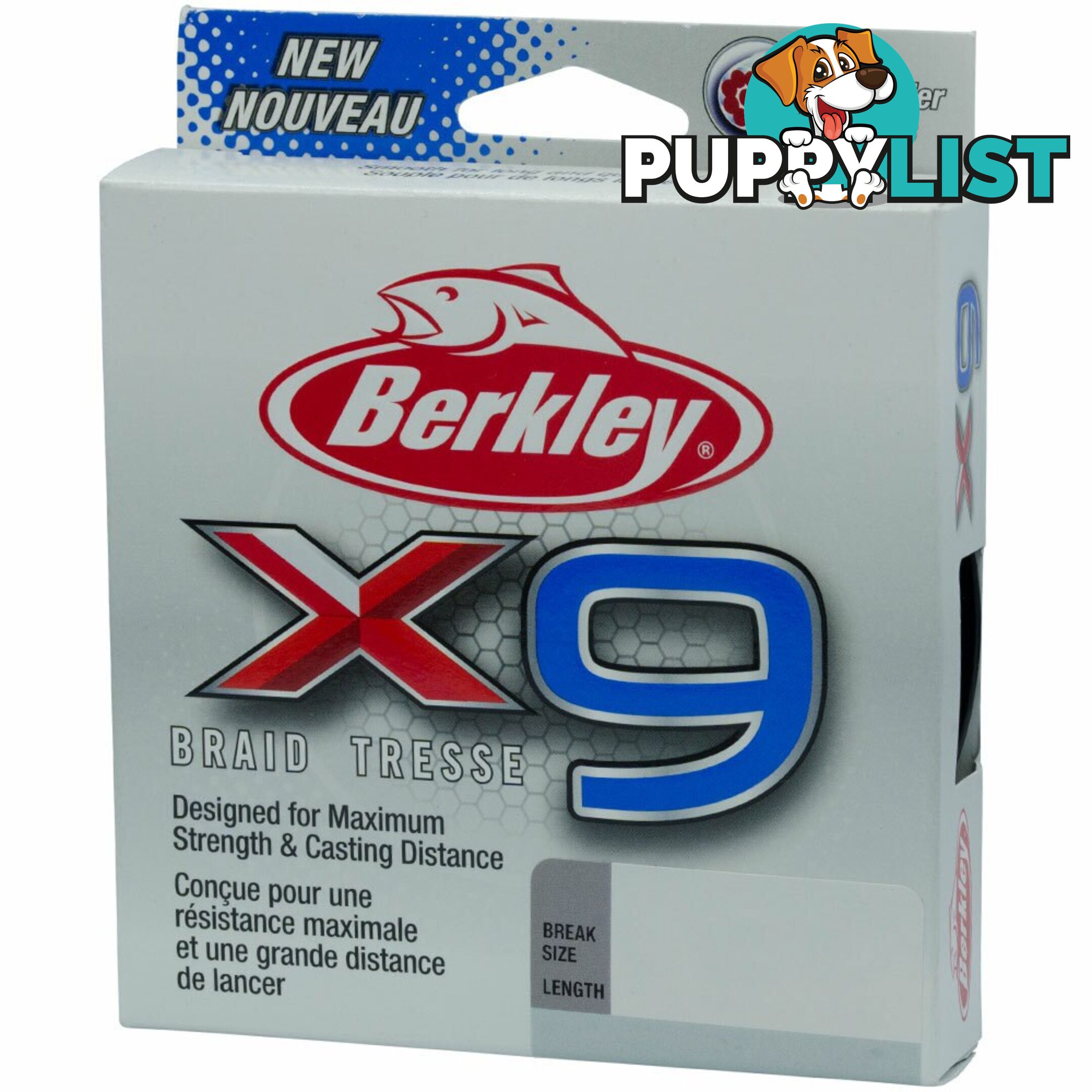 Berkley X5 Or X9 Braid Fishing Line - X5-X9 - Berkley