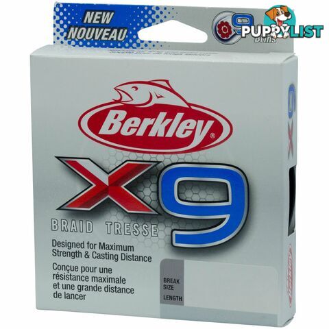 Berkley X5 Or X9 Braid Fishing Line - X5-X9 - Berkley