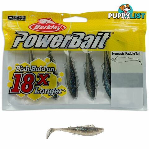 Berkley Powerbait Nemesis Paddle Tail Lures - PBNEMPT - Berkley