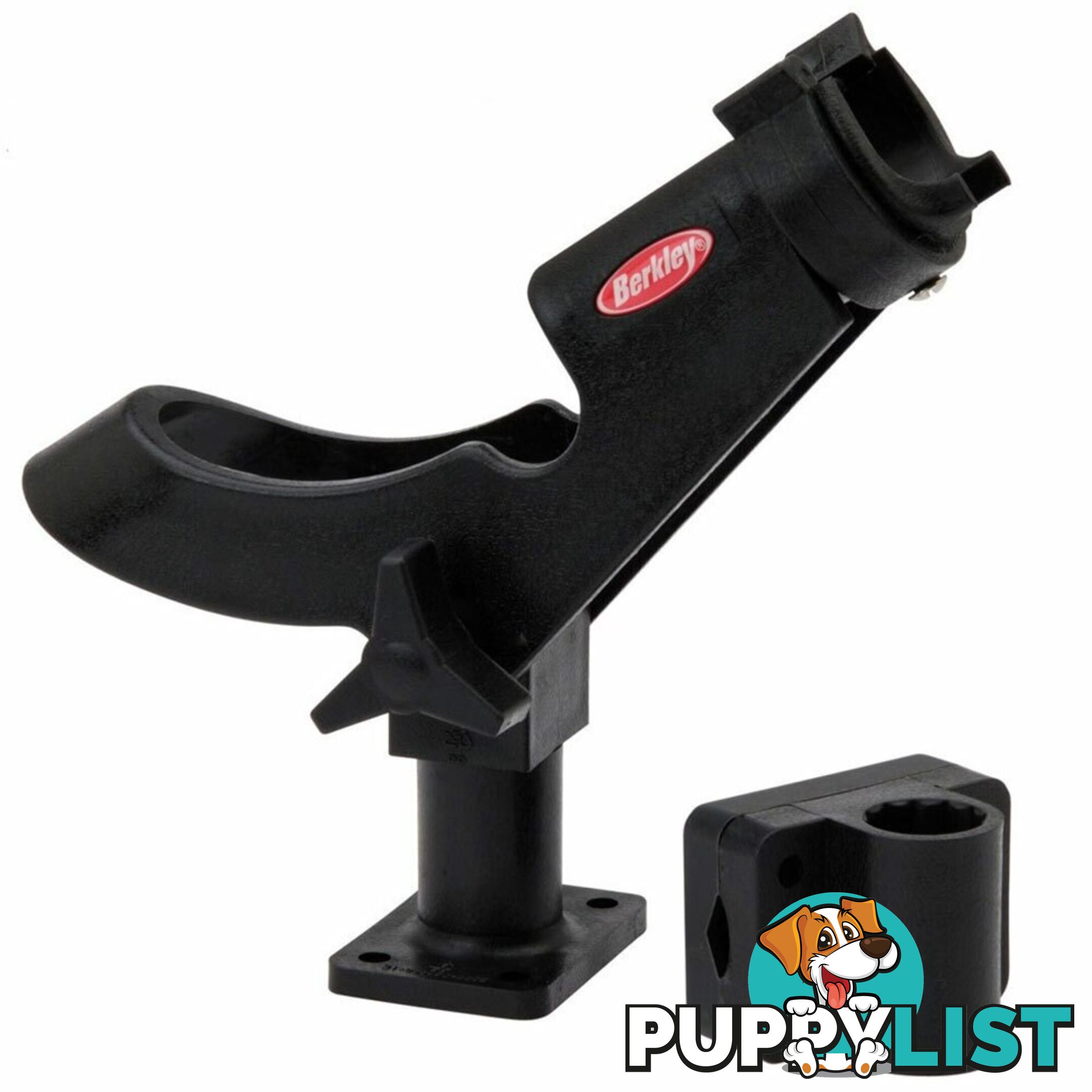 Berkley Boat Rod holder - Black Single (model 1318294) - 1318294 - Berkley - 028632040911