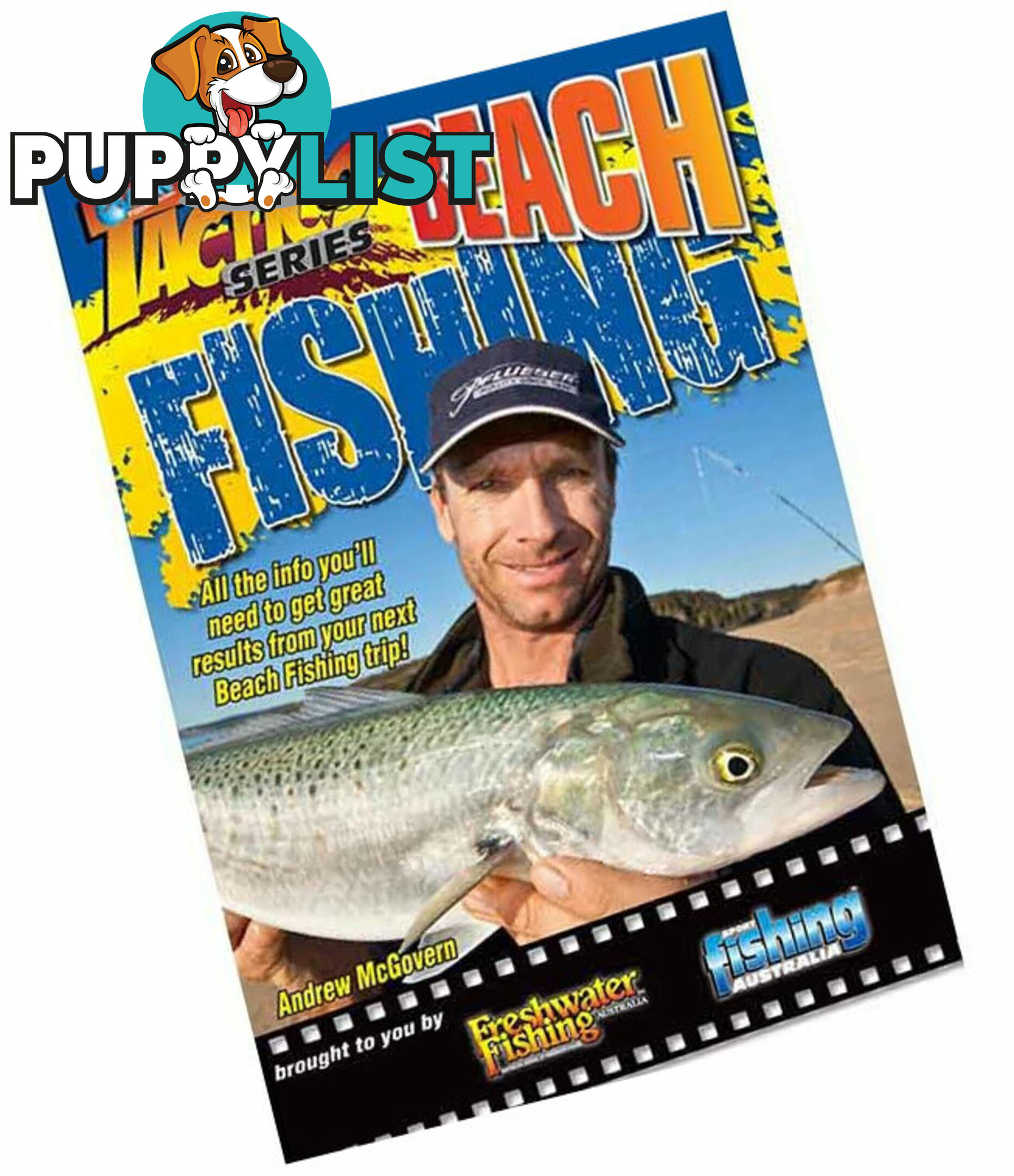 AFN Beach Fishing Tactics Fishing DVD - DVD5117 - AFN - 9313000065117