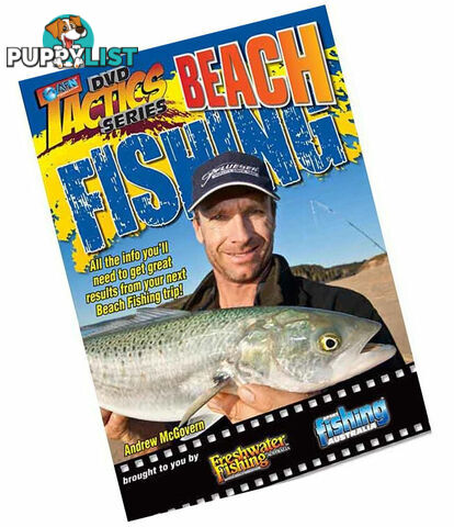 AFN Beach Fishing Tactics Fishing DVD - DVD5117 - AFN - 9313000065117