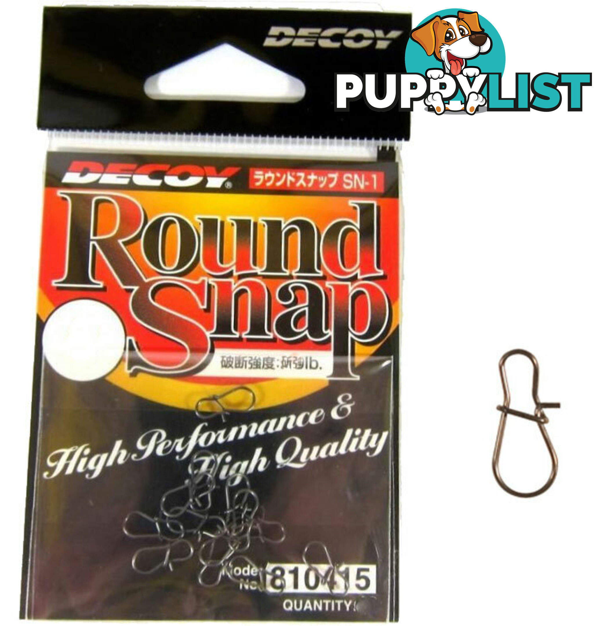 Decoy Round Lure Snaps - round-sm - Decoy