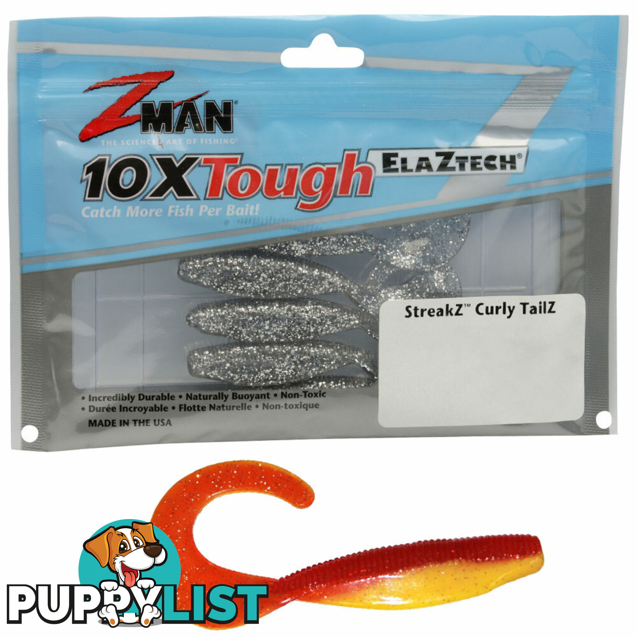 Zman Streakz Curly Tailz - Streakz-4curl - Zman