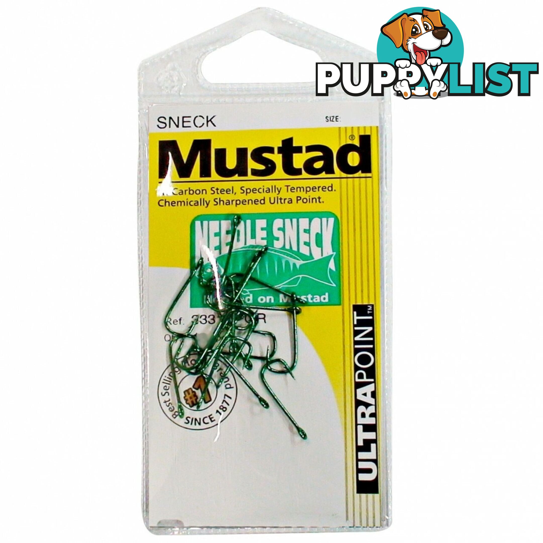 Mustad Sneck Blackfish hooks - SNECK - Mustad Hooks