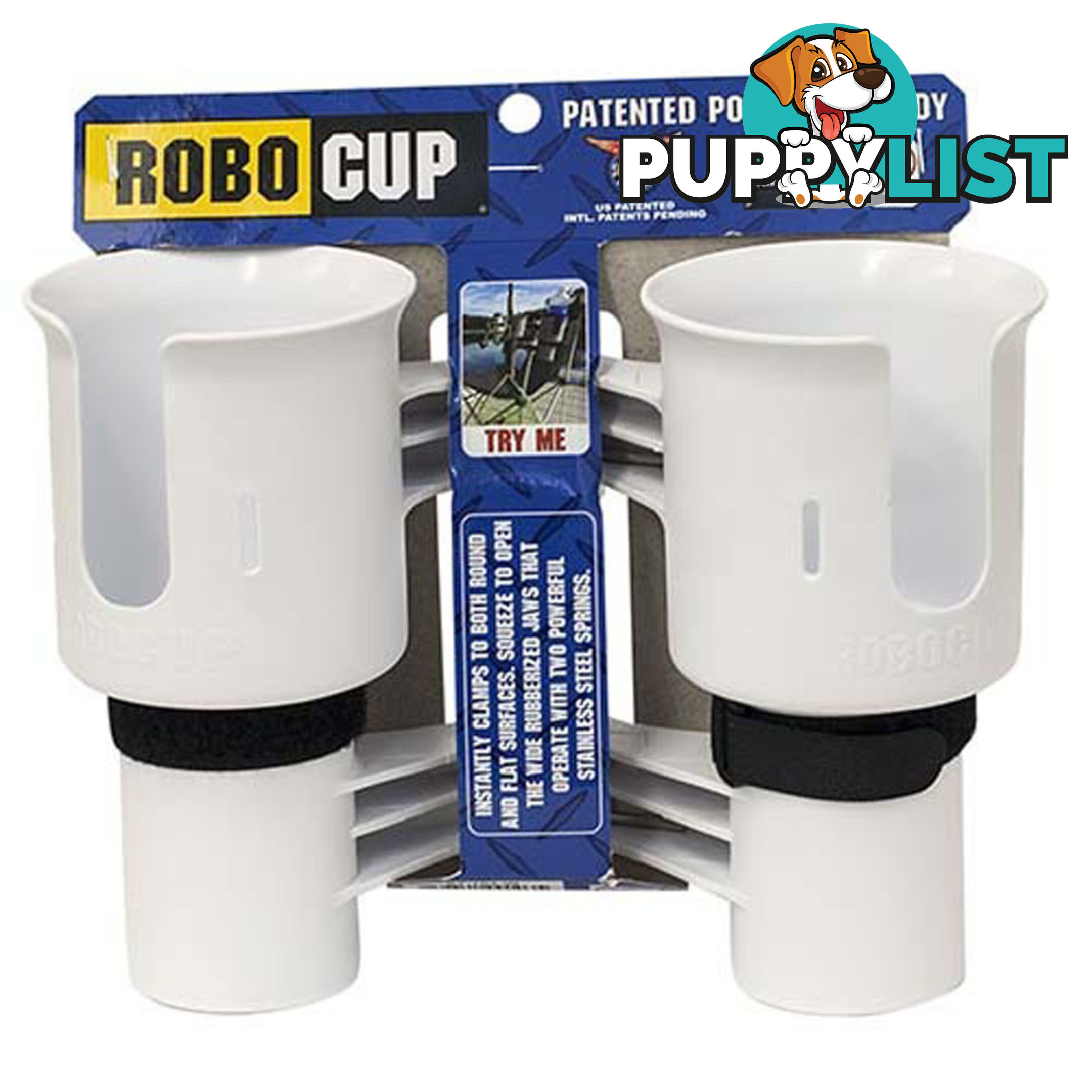 Robo Cup - Clip On Fishing Rod Holder & Cup Holder In One - AC1035-1759 - AFN