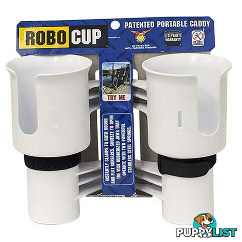 Robo Cup - Clip On Fishing Rod Holder & Cup Holder In One - AC1035-1759 - AFN