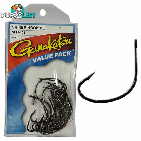 Gamakatsu Shiner hooks - GAMSH - Gamakatsu