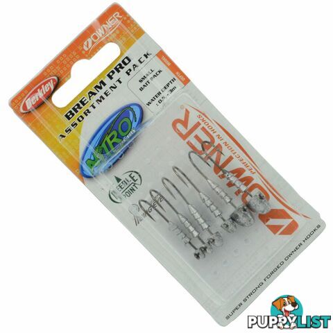 Berkley Nitro Jig Heads Assorted Size Packs - NITRO-AST - Berkley