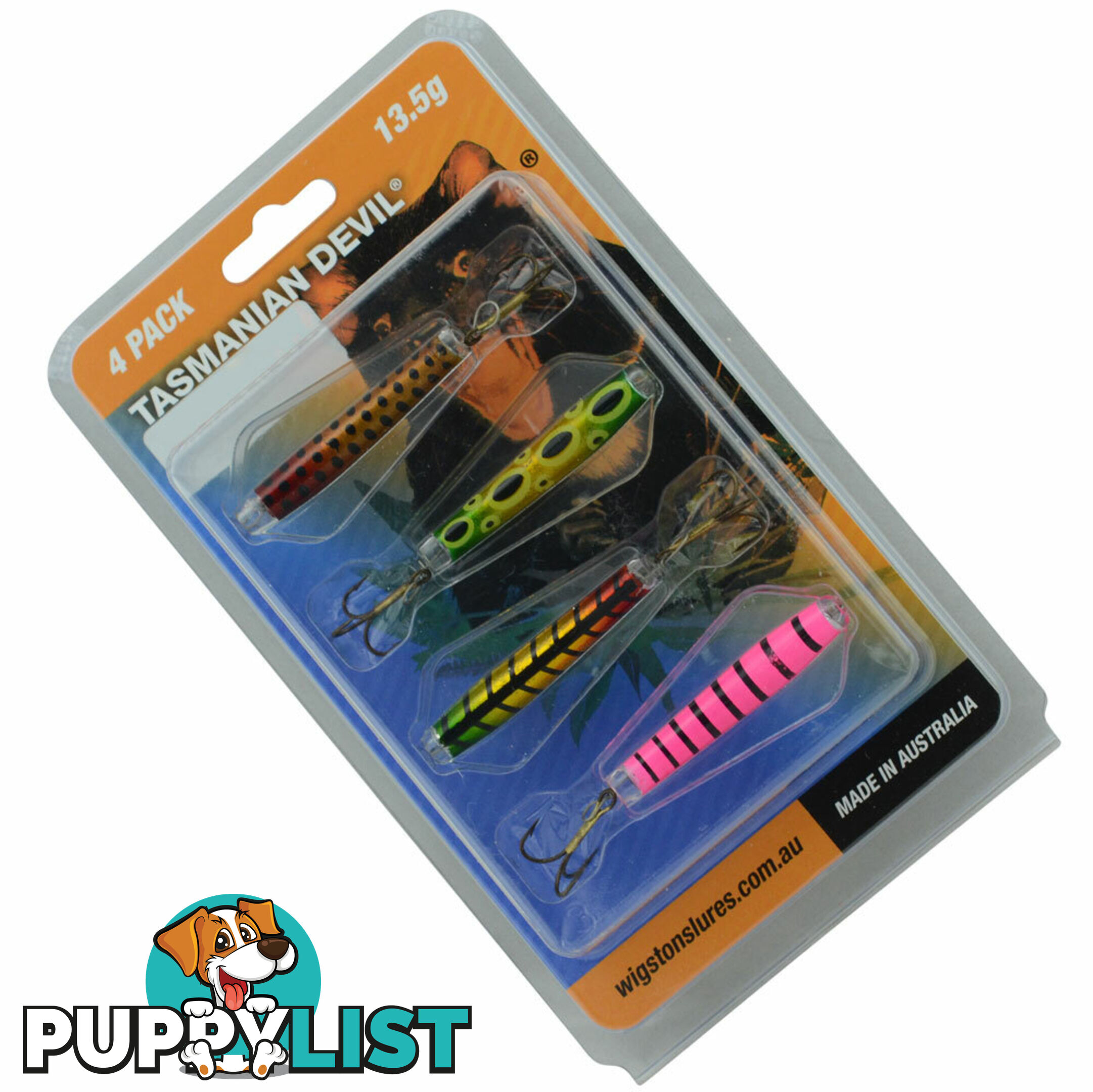 Wingstons Tasmanian Devil Lures Pack - TASDPK - Wingstons Lures