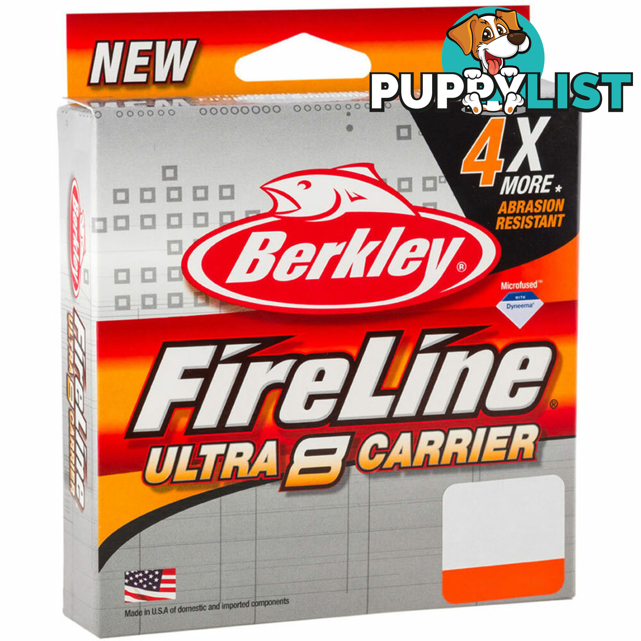 Fireline Ultra 8 Carrier Braid Fishing Line - FLU8B - Berkley