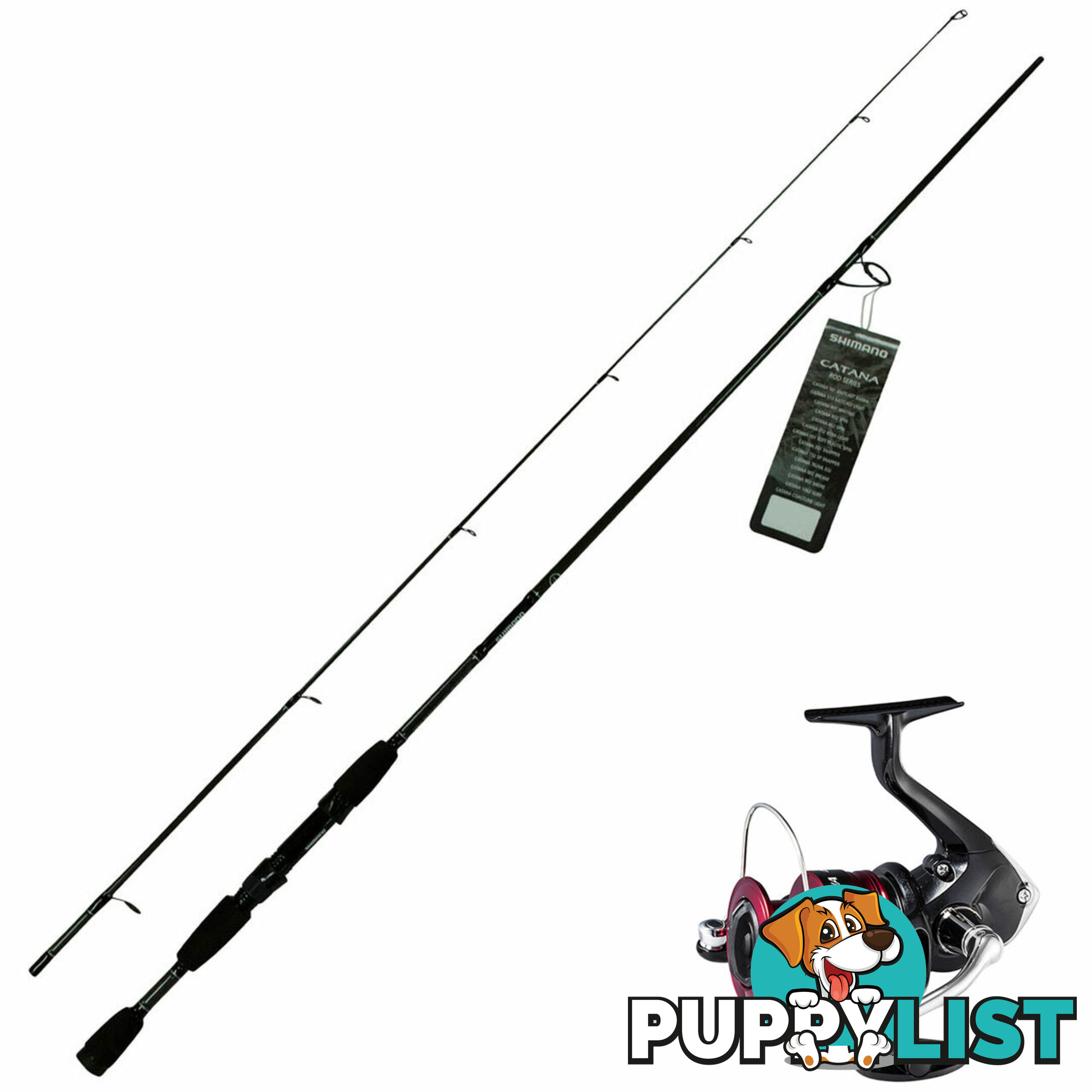 Shimano Catana 732 Snapper Fishing Rod with Shimano Sienna 4000 Fishing Combo - CAT732/SIEN4000 - Shimano