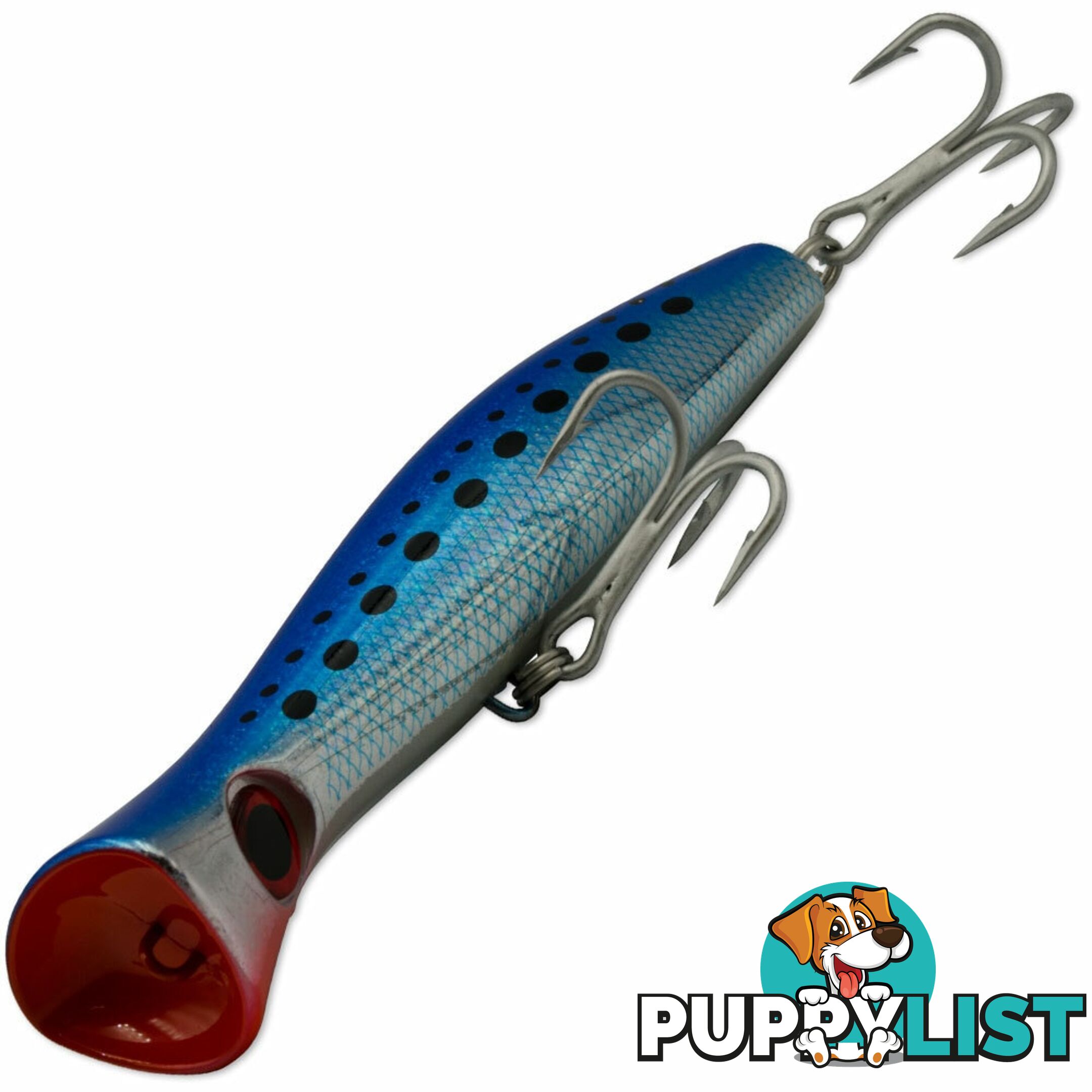 Halco Roosta Popper Lures Saltwater Large - HALRPPR - Halco Lures and Fishing Tackle