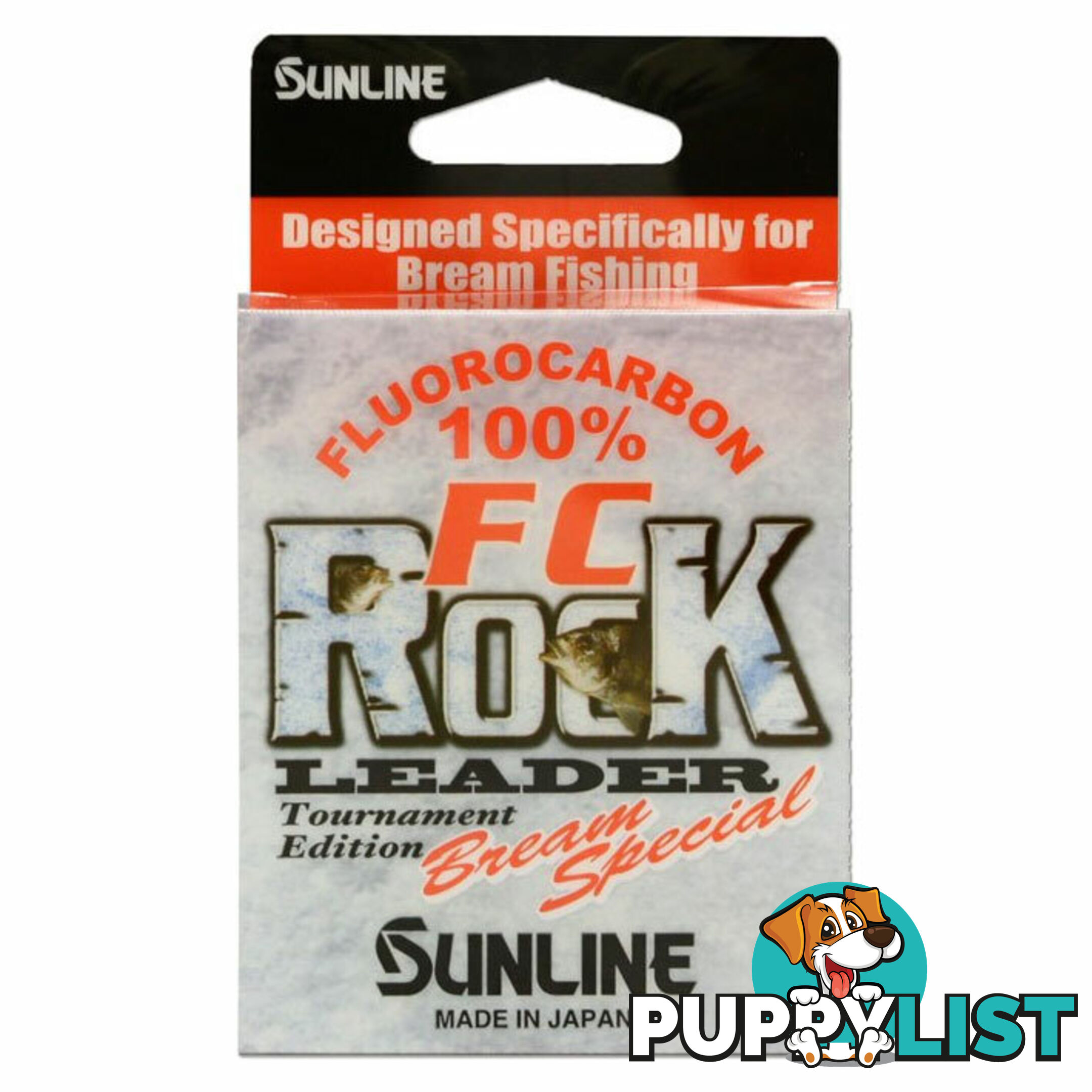 Bream Special - FC Rock Fluorocarbon Leader - BREAM-FC - Sunline