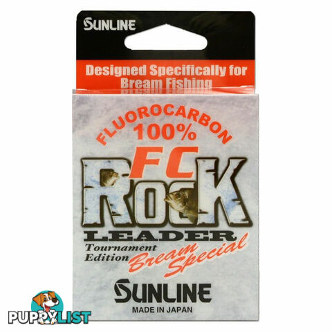 Bream Special - FC Rock Fluorocarbon Leader - BREAM-FC - Sunline