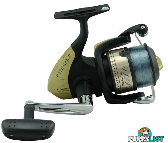 Shimano Hyperloop 6000 Fishing reel with line - HL6000FB - Shimano - 022255075534