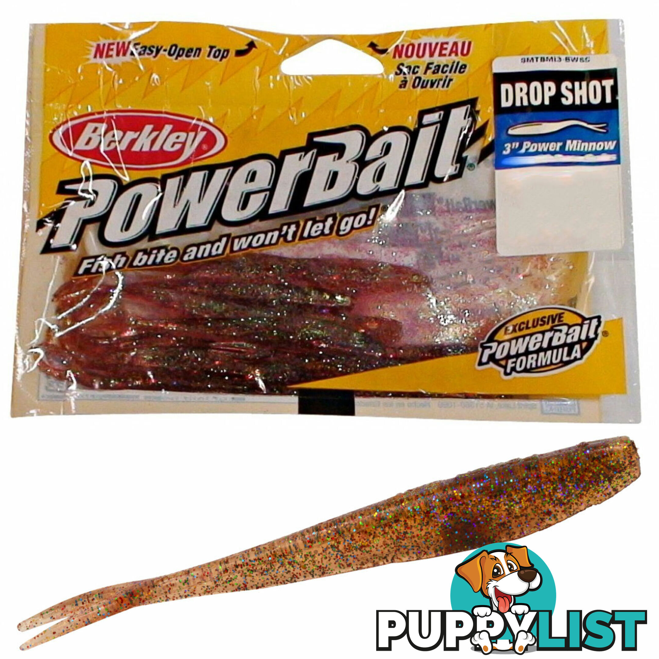 Berkley Power Bait Minnows 3 Inch Fishing Lures - POWER BAIT - Berkley