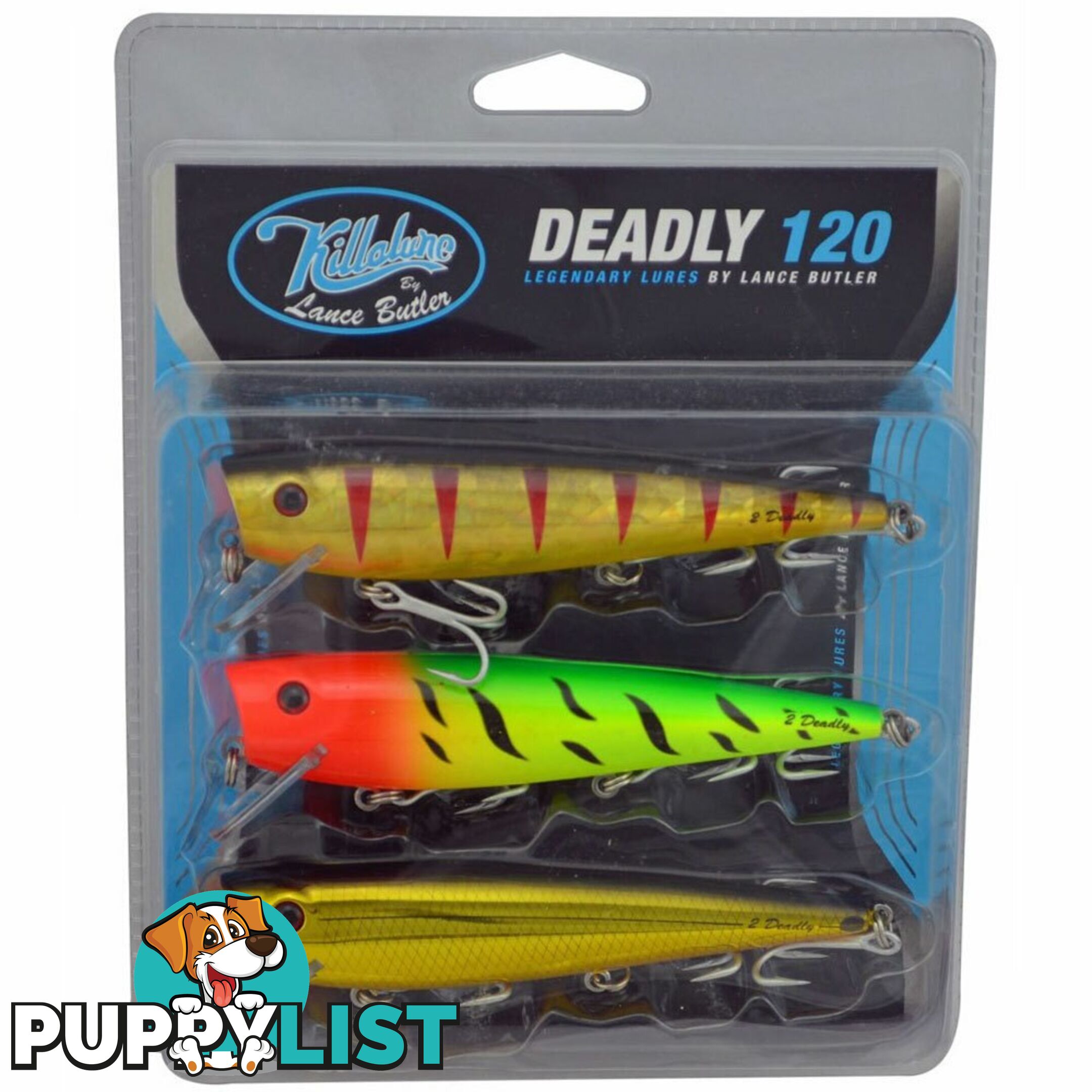 Killalure 2 Deadly Lure Pack (Value Pack of 3) - 2Deadlypk - Killalure