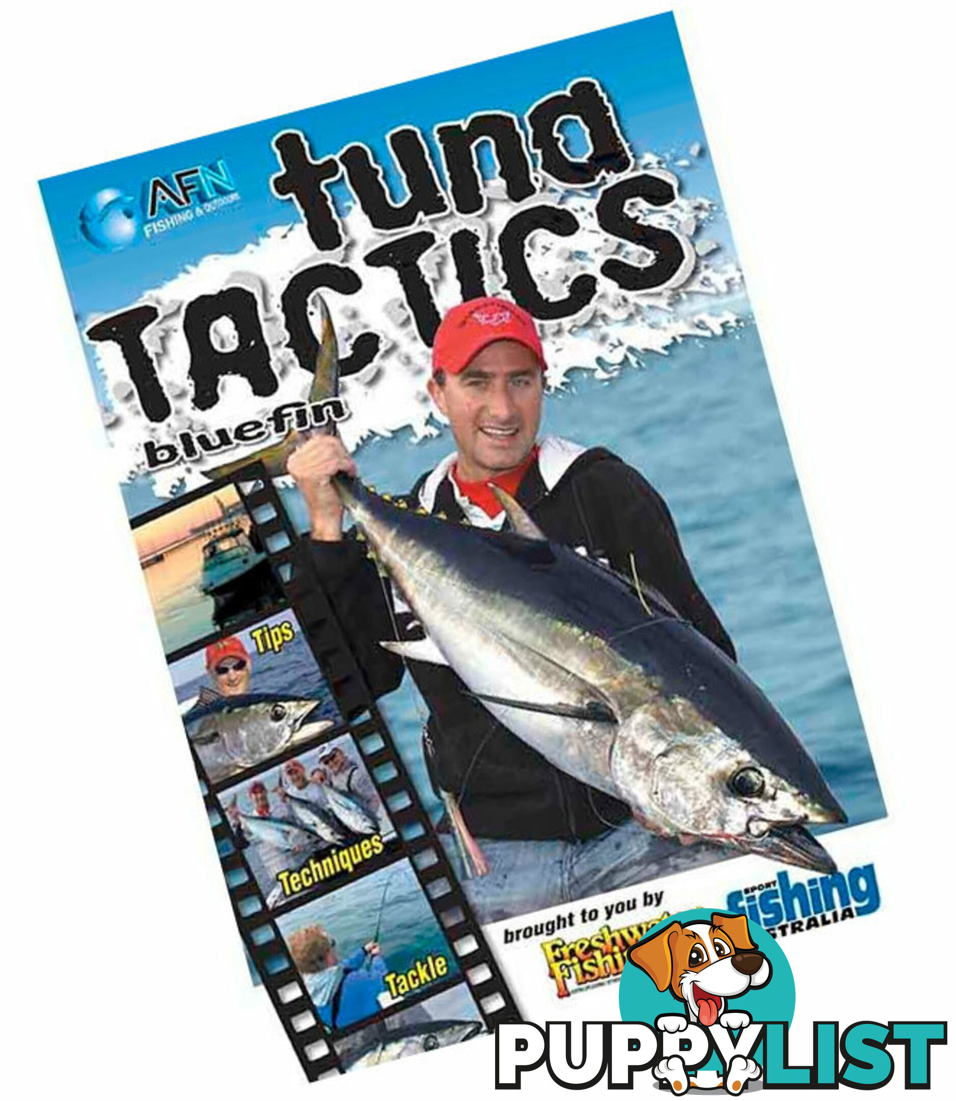 AFN Tuna Tactics Blue Fin Tuna DVD - DVD065 - AFN - 9313000022219