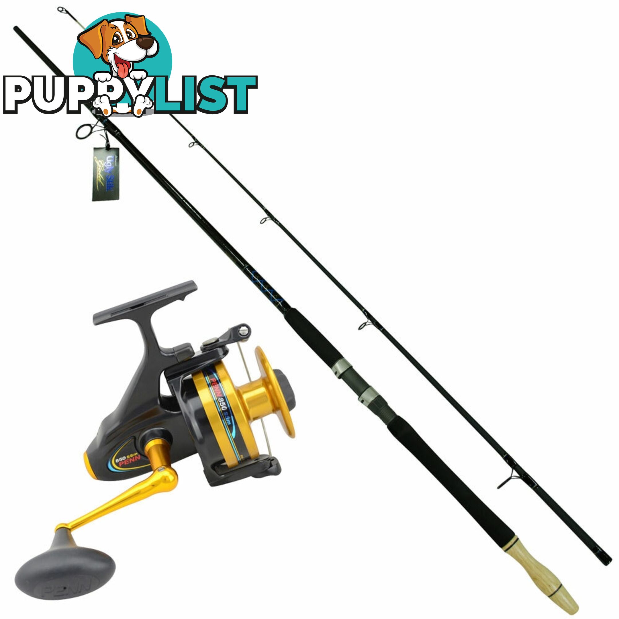 Rock/Beach Combo 10ft Ugly Stik & Penn Spinfisher 750SSM - ssm102 - Penn