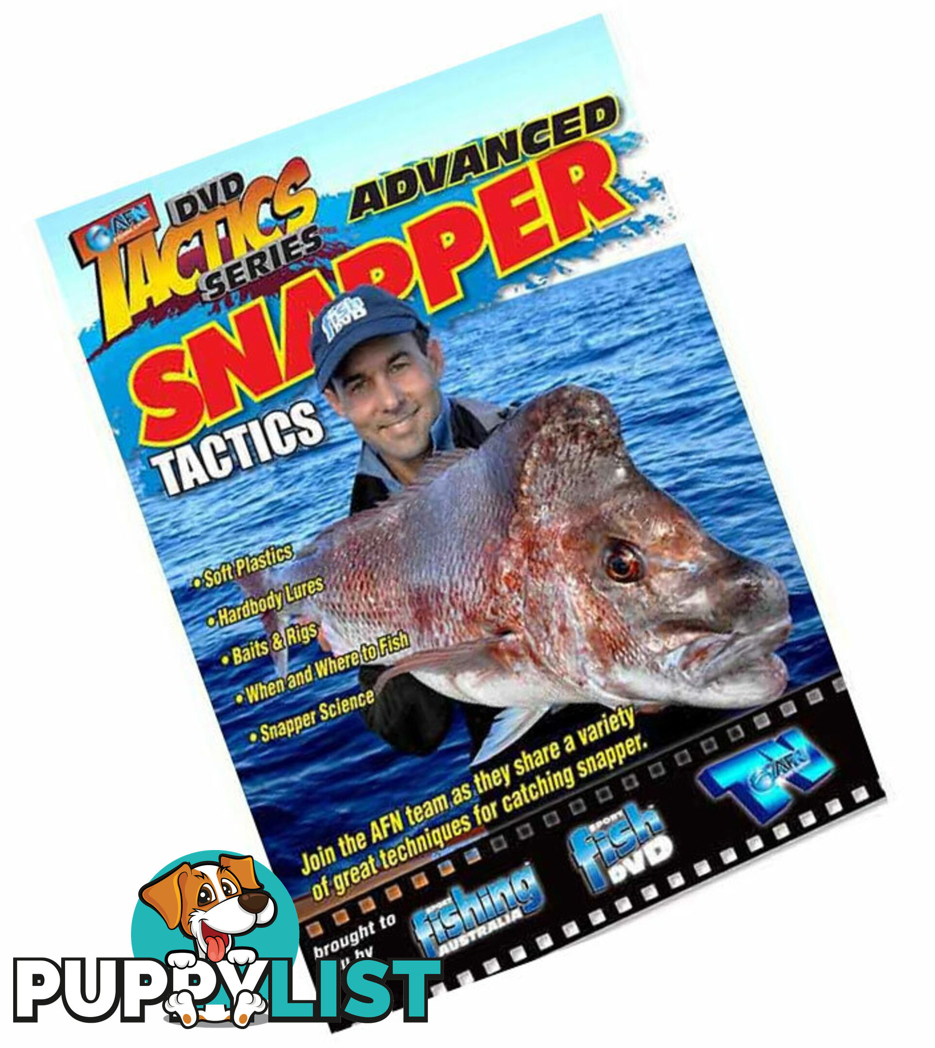 AFN Advanced Snapper Tactics Fishing DVD - DVD3568 - AFN - 9313000023568