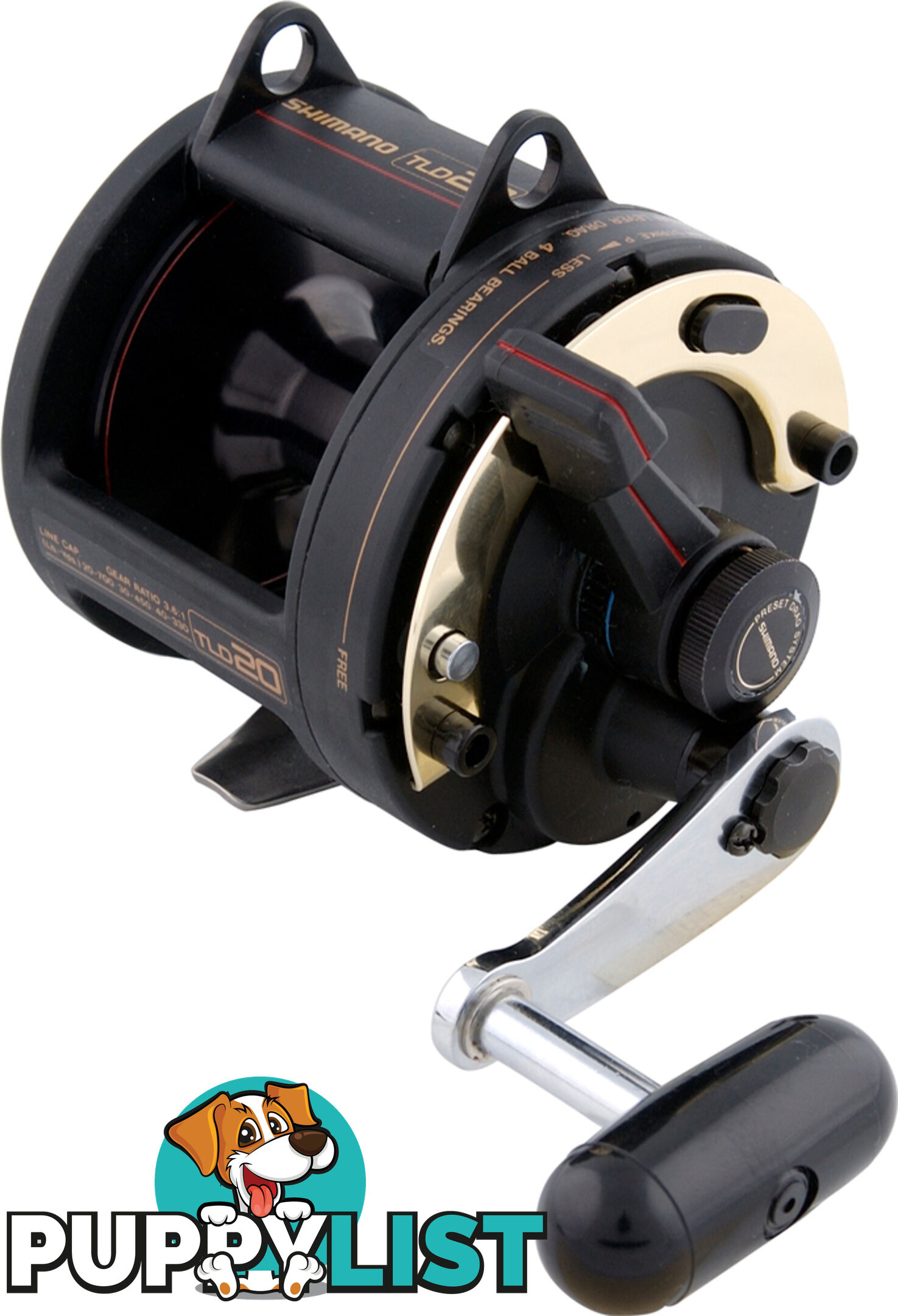 Shimano TLD 20 Overhead Fishing Reel - TLD20 - Shimano - 022255004367