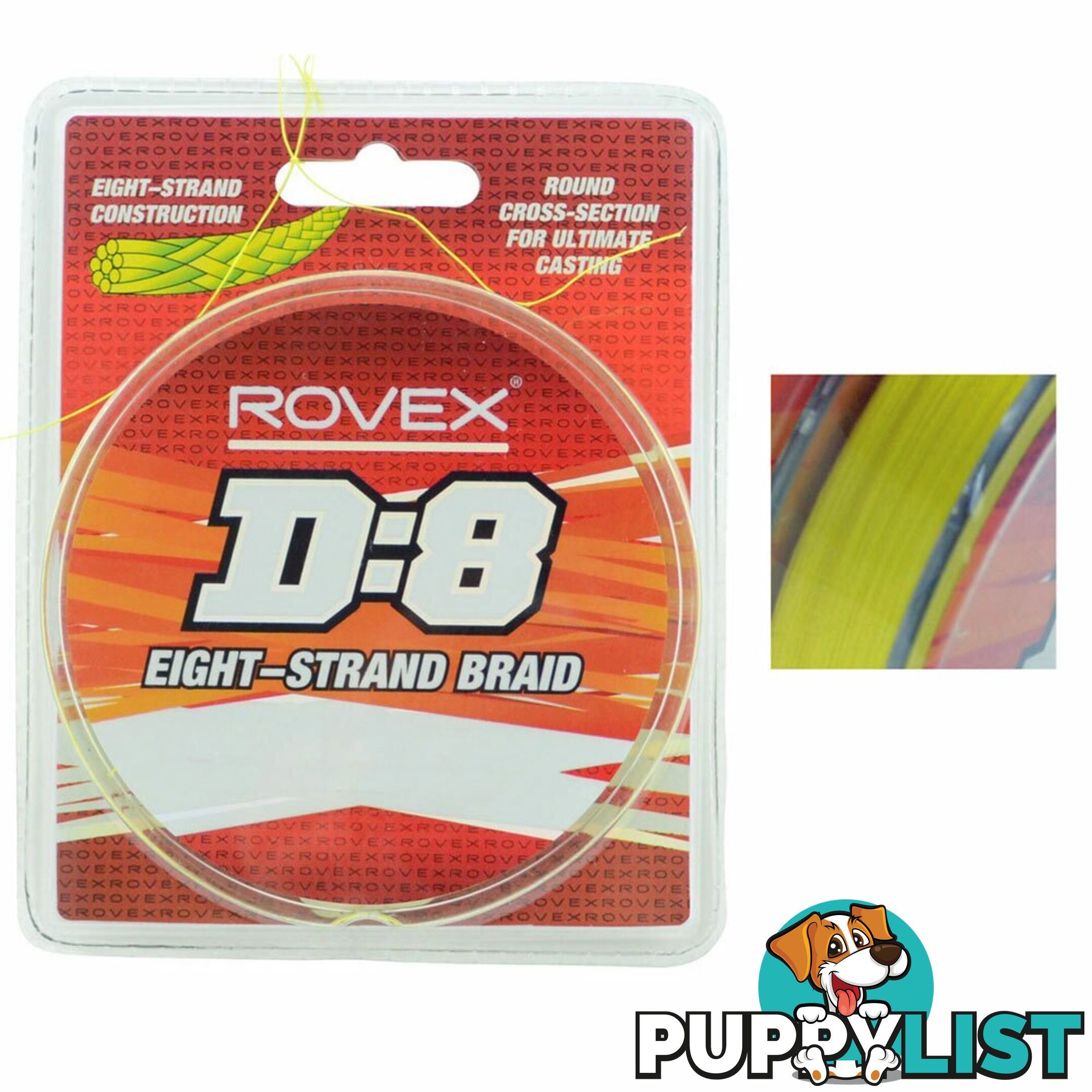 Rovex D8 Braid Fishing Line (8 Carrier) - D8 - Rovex