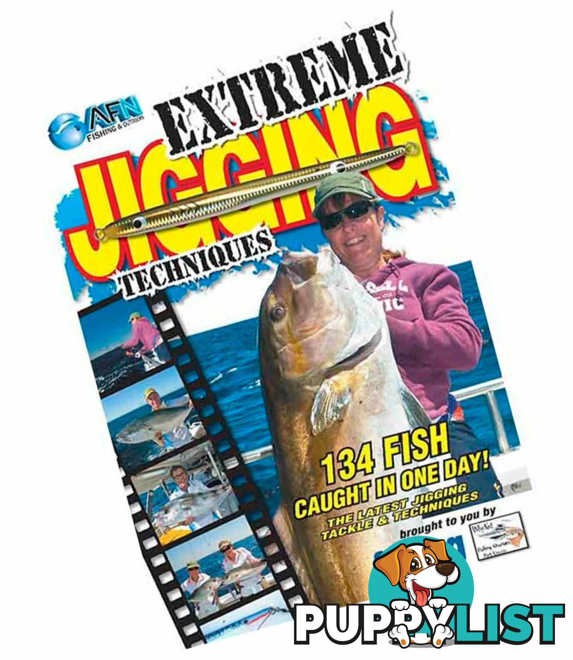 AFN Extreme Jigging Techniques Fishing DVD - DVD288 - AFN - 9313000022417