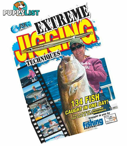 AFN Extreme Jigging Techniques Fishing DVD - DVD288 - AFN - 9313000022417