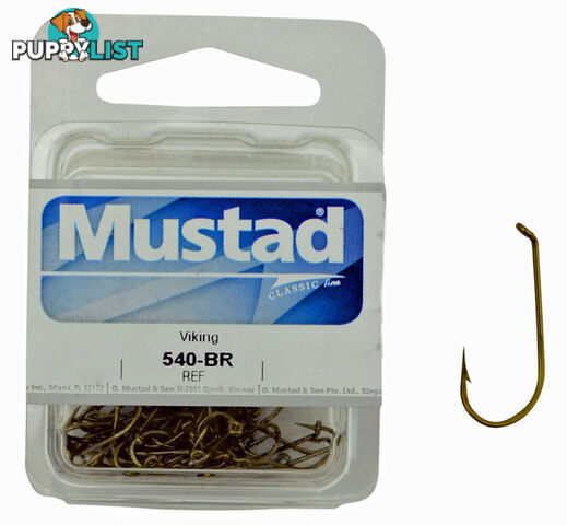 Mustad Viking 540 Model Fishing Hooks (Boxes) - M540 - Mustad Hooks